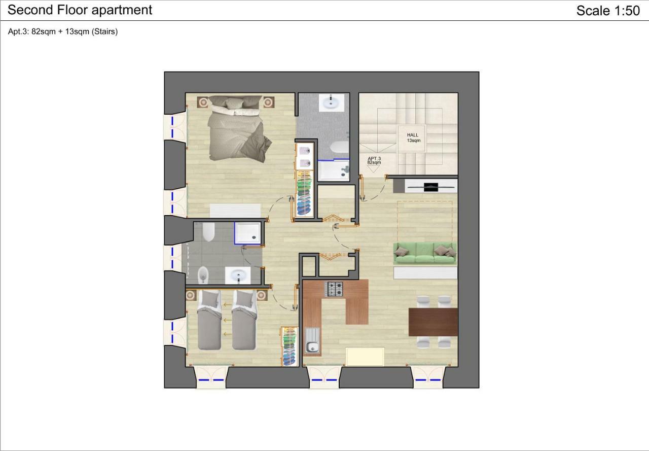 וליג'יו סול מיניציו Casa Magenta Apartment 3 מראה חיצוני תמונה